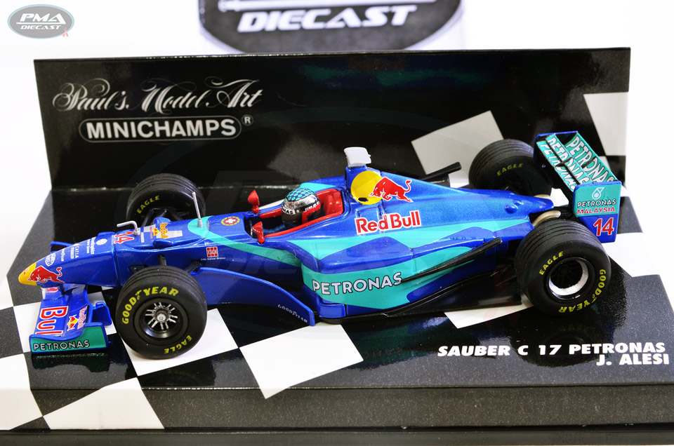 JEAN ALESI 1998 SAUBER C17 1:43